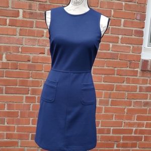 J.Crew Sleeveless Blue Dress Size 2